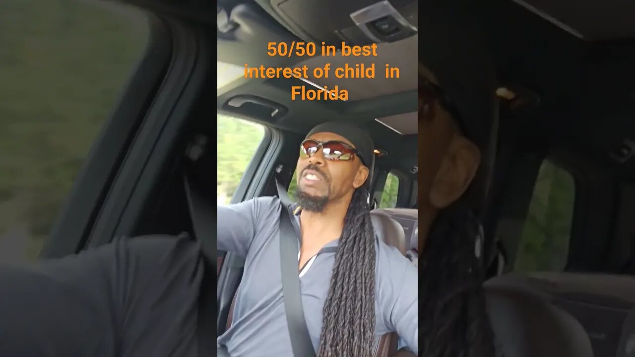 50/50 in best interest of child in Florida