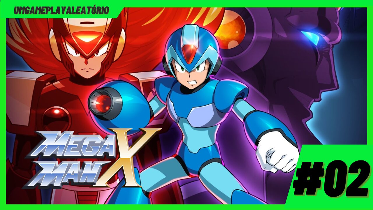 [SNES][GAMEPLAY][PT-BR] MEGAMAN X #02 - Tô vendo que eu preciso melhorar! Boss só no Buster!