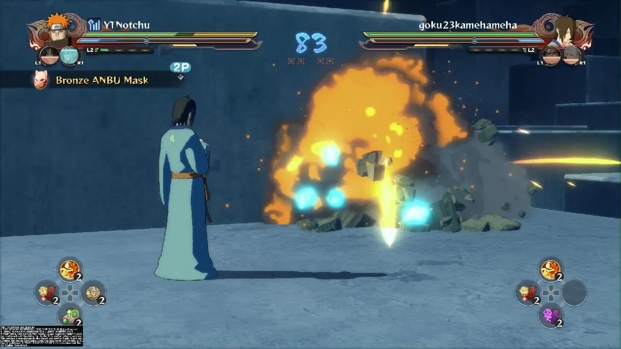 NARUTO SHIPPUDEN: Ultimate Ninja STORM 4 He couldn't handle the bubbles