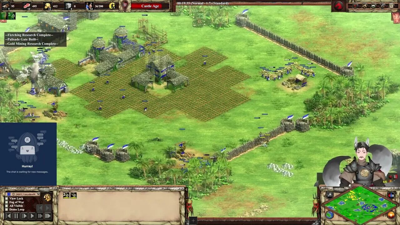ReyMOMO (Chinese) vs Valeyellow99 (Huns) || Age of Empires 2: Definitive Edition Replay
