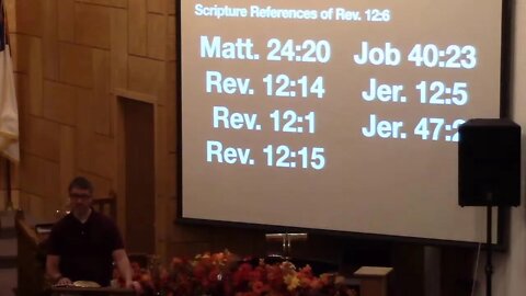 Revelation 12:6 cont. (Wed. Bible Study) 10/27/21