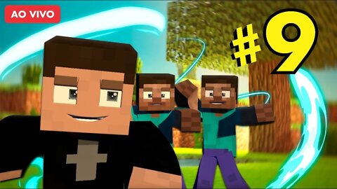 LIVE DE MINECRAFT COM OS INSCRITOS VEM JOGAR EVENTO #9