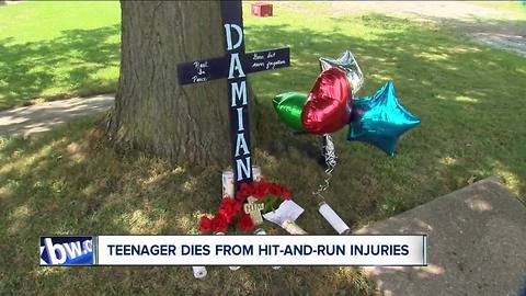 Teen dies after hit-and-run