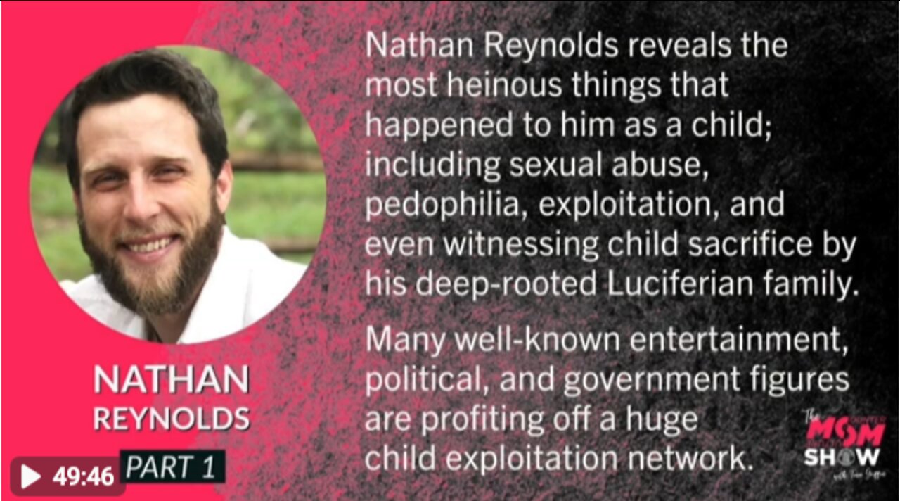 Luciferian Family Heir Nathan Reynolds Exposes Illuminati (Part 1)