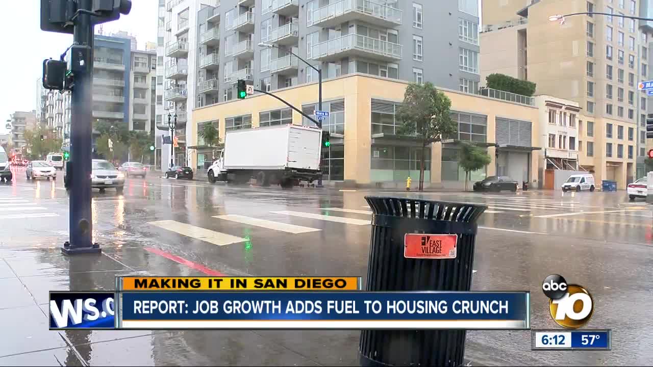 Growing job market could contribute to housing crunch