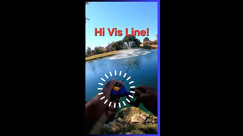 Liking This Hi Visibilty Orange Fishing Line!