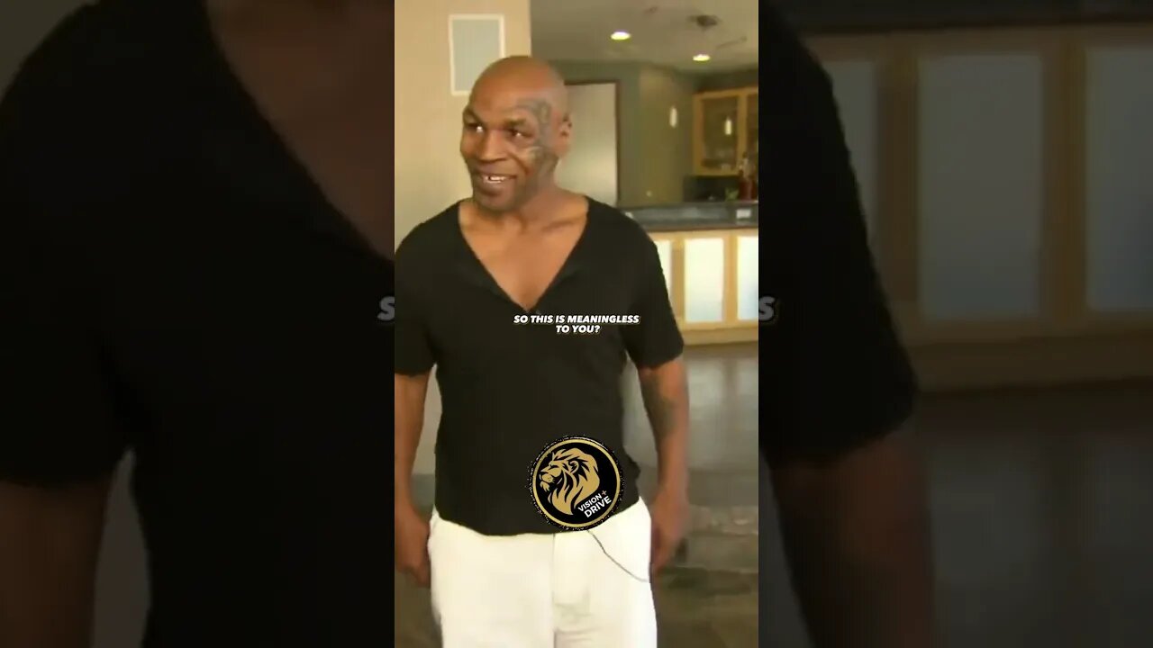 MIKE TYSON On What's TRULY IMPORTANT In Life #shorts #miketyson