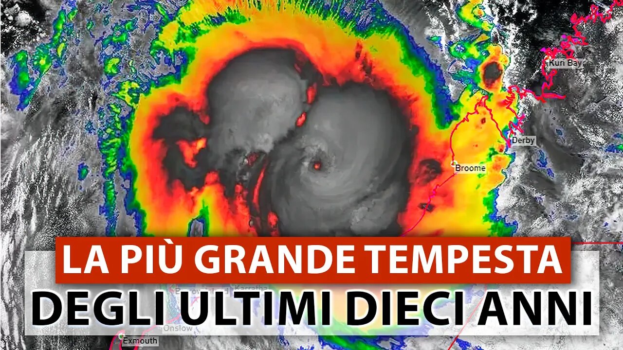 Ciclone tropicale Ilsa → Australia.Inondazioni nel deserto → Arabia Saudita Bielorussia → Inondazion