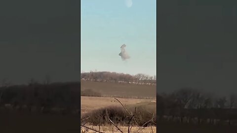 Missile shoots down a KA-52 Helicopter.