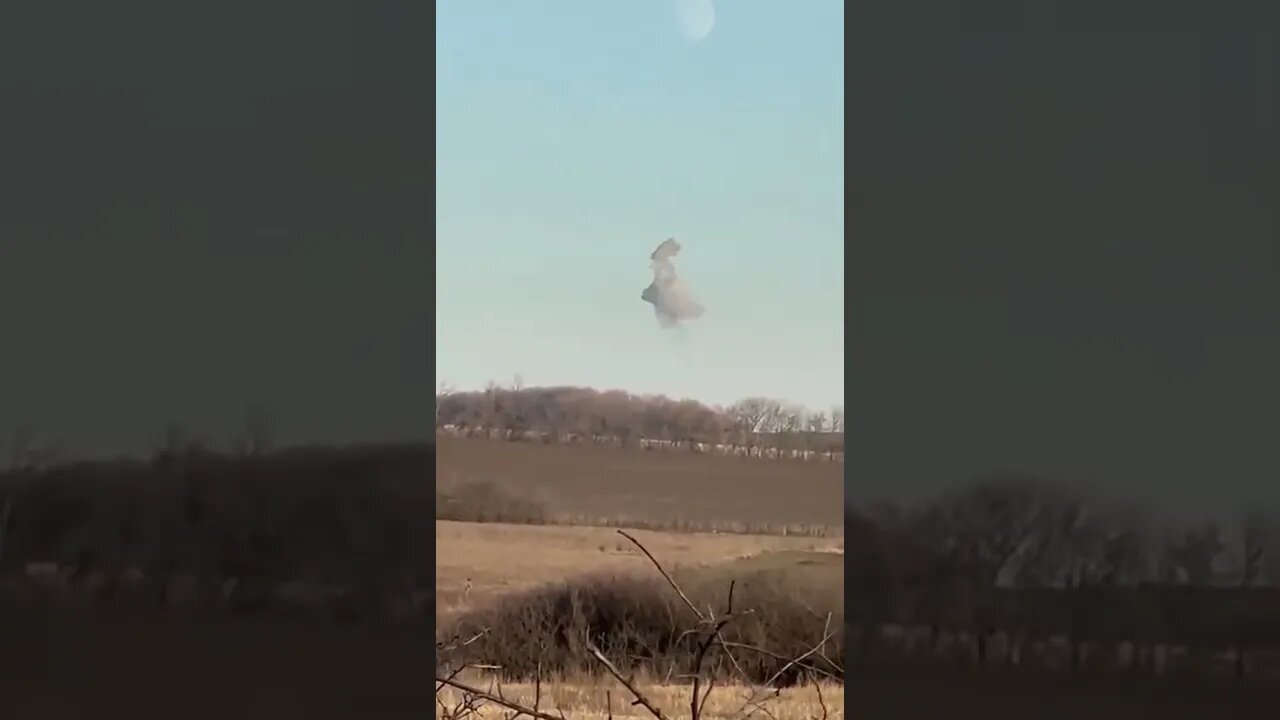 Missile shoots down a KA-52 Helicopter.