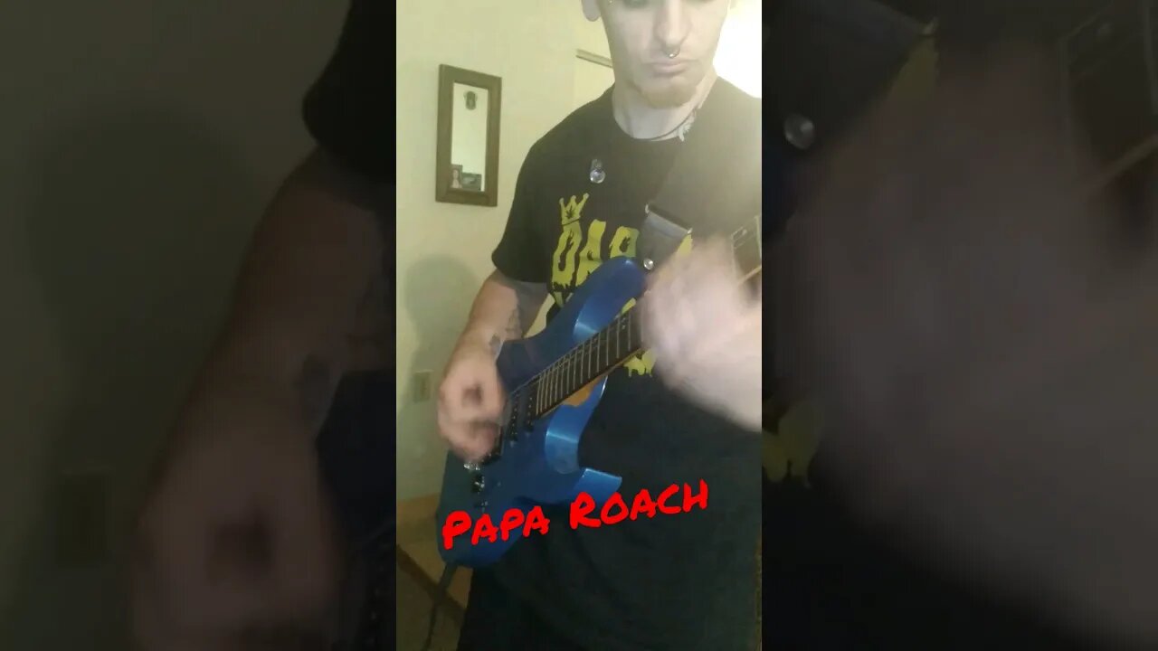 Do u Knw Ths Song? - papa Roach 🐛 #guitarist #musician #rocknroll #guitarplayer @paparoach #jam