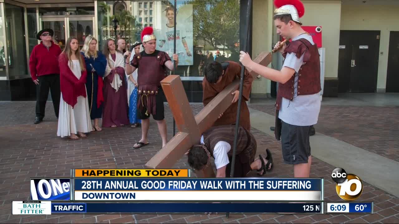 Good Friday walk to be held in downtown San Diego