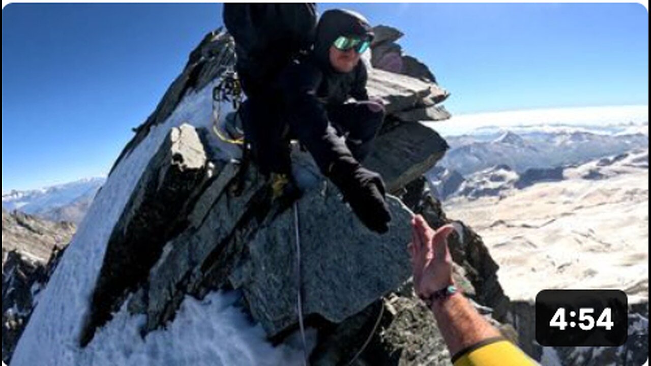 My Most Brutal Wingsuit Flight Ever | Täschhorn 4491m | Swiss