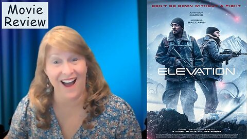 Elevation movie review with aliens and action by Movie Review Mom!