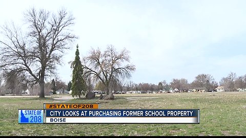 City of Boise looks at buying former Franklin Elementary School property