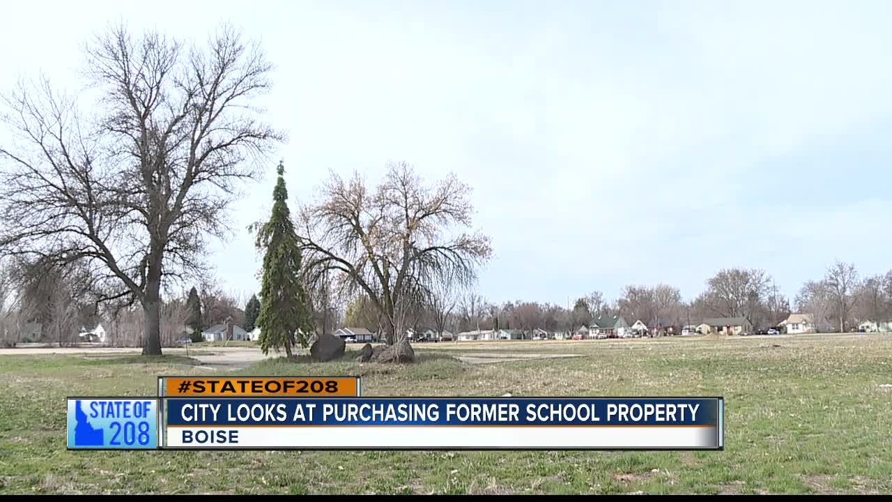 City of Boise looks at buying former Franklin Elementary School property