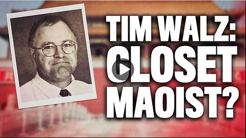 Former Associate of Tim Walz Exposes Walz's Trip To Tiananmen Square In 1995