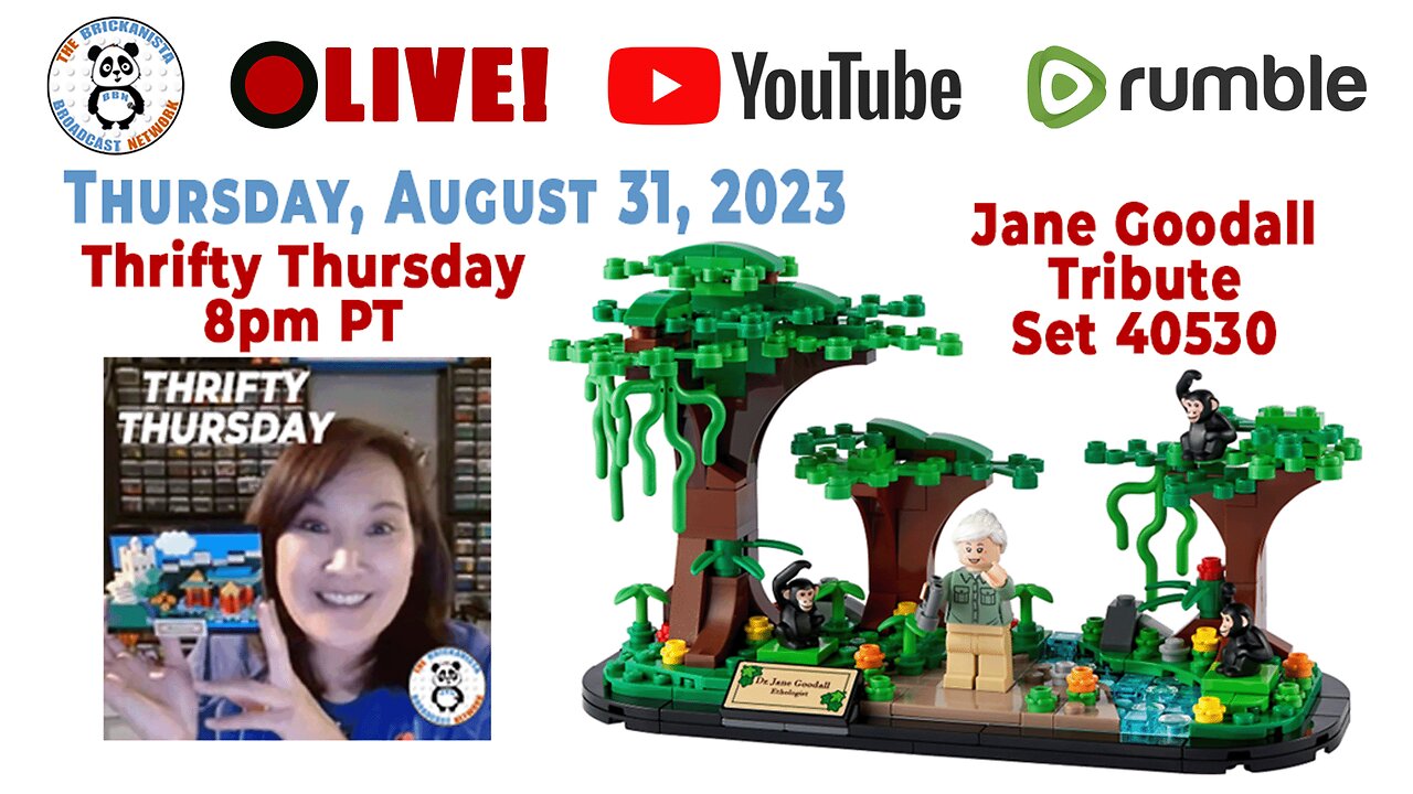 Thrifty Thursday - Jane Goodall Tribute Set #40530