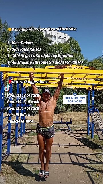 WARMUP Your Core: Two of Each Mix