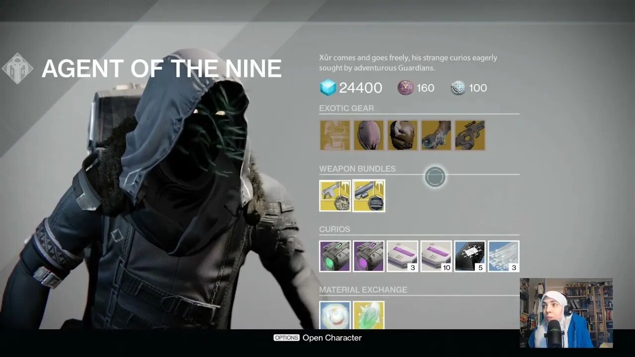 Destiny 1 D1 Xur Location Video April 08, 2022 04/08/2022