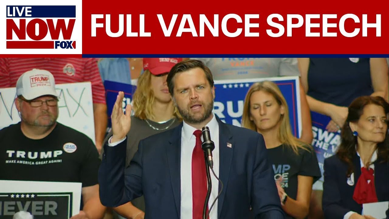 FULL SPEECH: Vance rallies supporters in North Carolina | LiveNOW from FOX