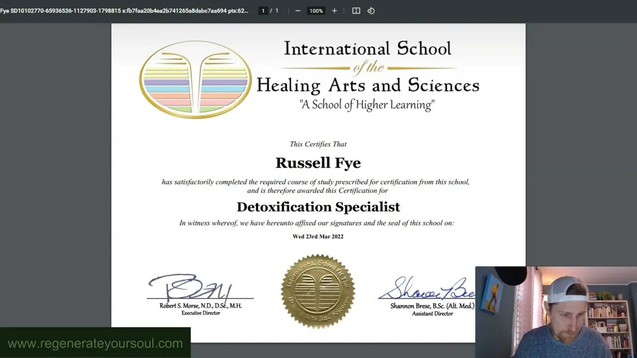 I Am Now A Certified Detoxification Specialist | Happy Heavenly Birthday, Dad! | Fly High, Sis!