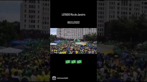 LOTADO! Rio de Janeiro - 06/11/2022