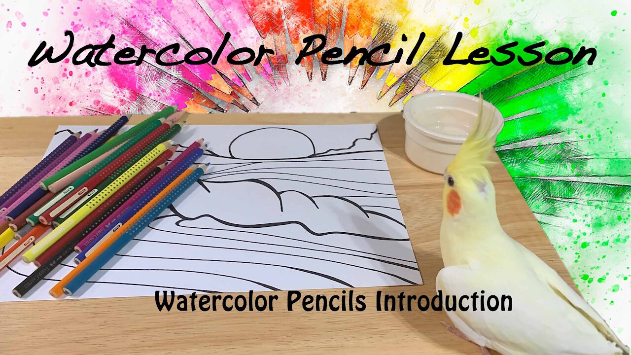 Intro: Using Watercolor Pencils Art Journaling