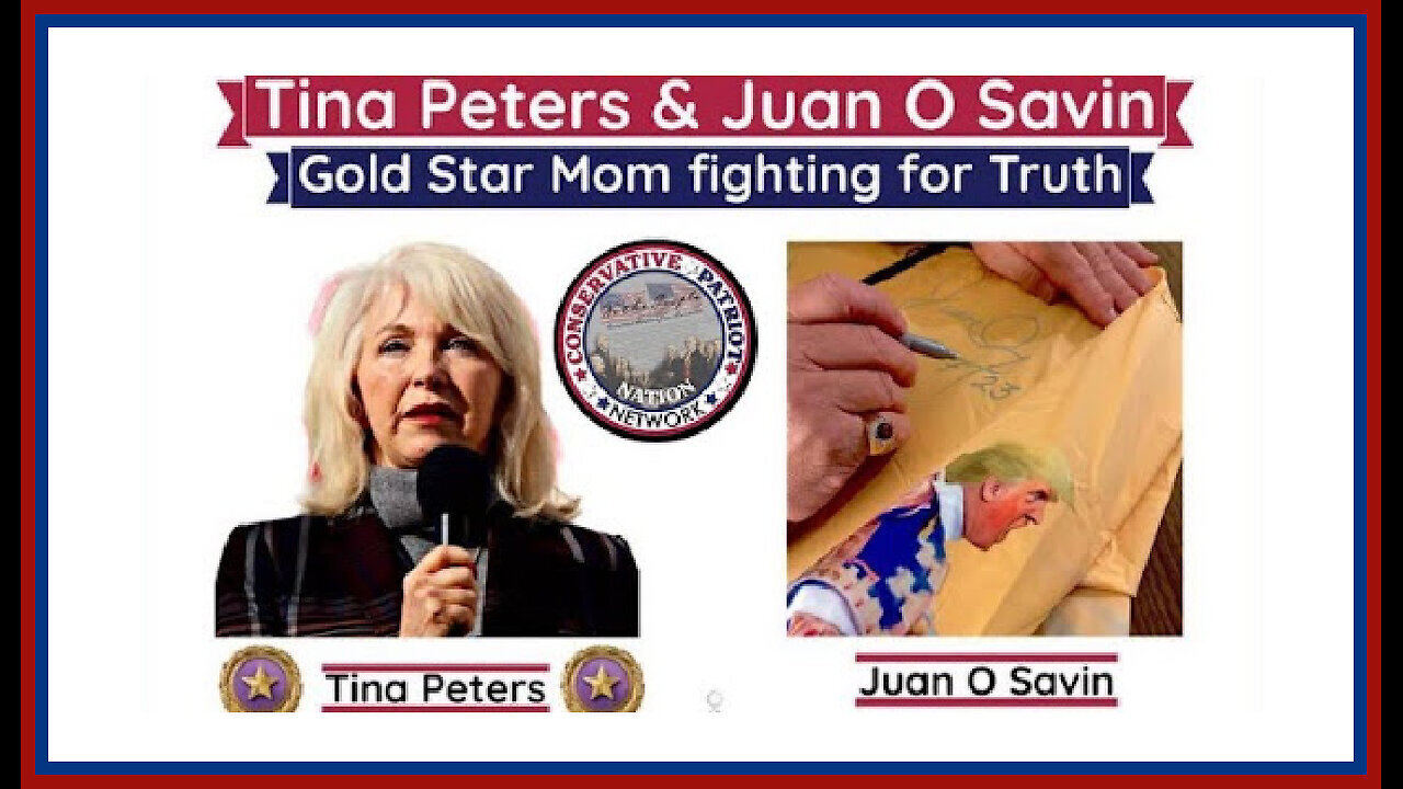 Juan O Savin And Tina Peters Provide The People With A MAGA Amount Of Information - 10/11/24..