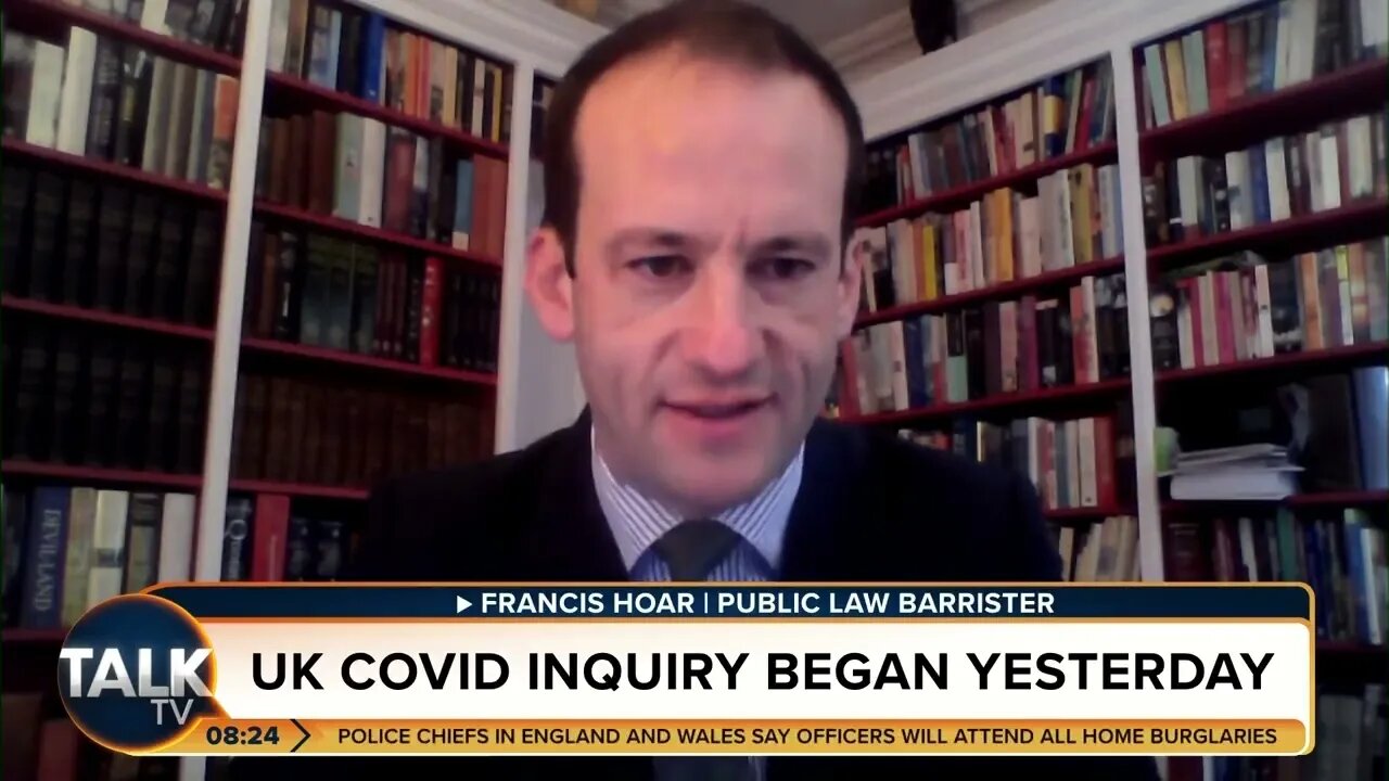 "Big concern is Covid Inquiry won't ask if entire international response was actually the wrong one"
