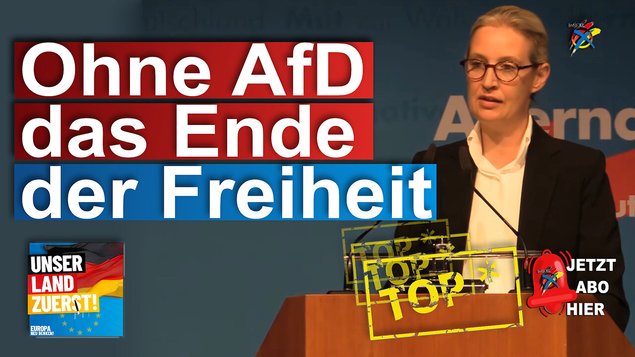 Ohne AfD das Ende der Freiheit