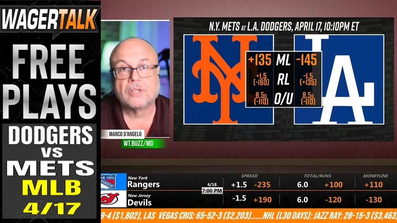 Dodgers vs Mets Prediction, Picks & Odds Tonight | Expert MLB Betting Advice | April 17