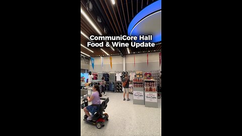 Epcot CommuniCore Hall is themed at Walt Disney World