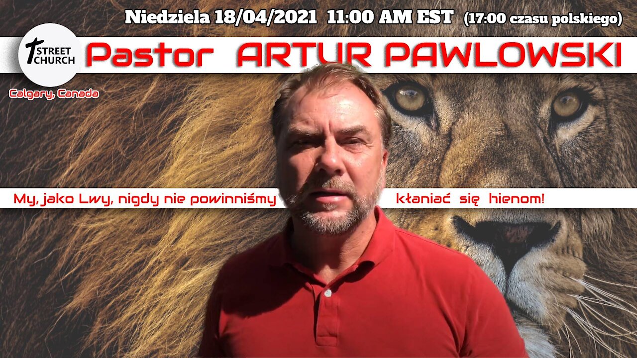 Pastor Artur Pawłowski | Wywiad Na Żywo | 18/04/2021