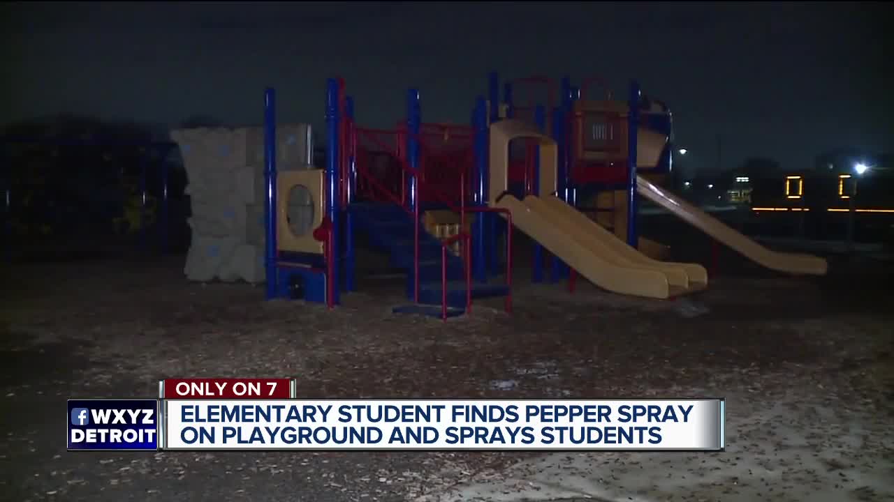 Parents speak out after kids pepper sprayed on playground at Steenland Elementary