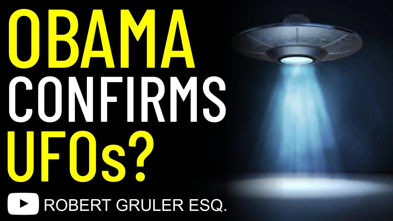 Obama Confirms UFOs?