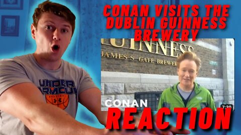 Conan Visits The Dublin Guinness Brewery | CONAN on TBS ((IRISH REACTION!!))