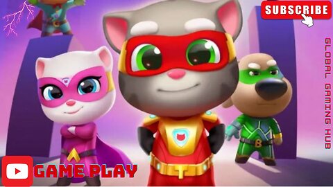 Talking Tom Hero Dash Gameplay #01