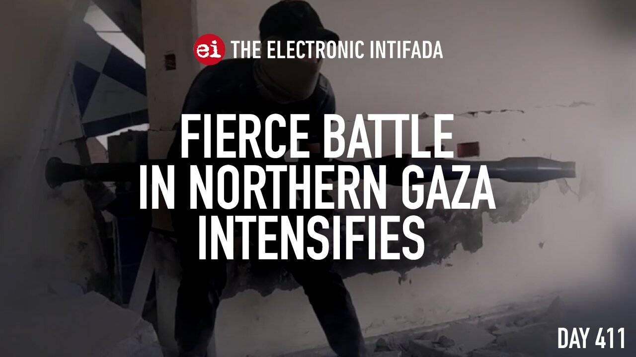 Fierce battle in northern Gaza continues, with Jon Elmer