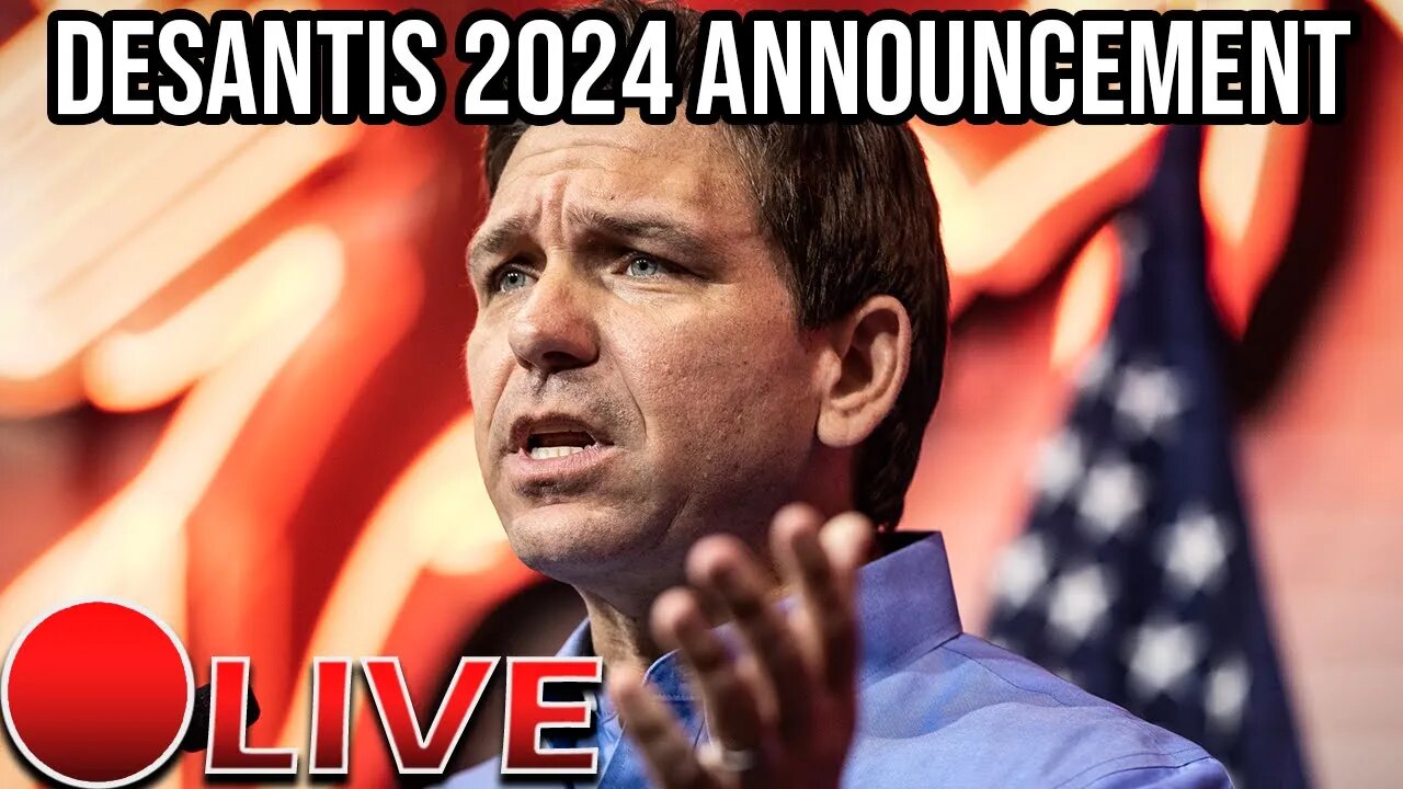 Live Reaction To Ron DeSantis's 2024 Announcement!