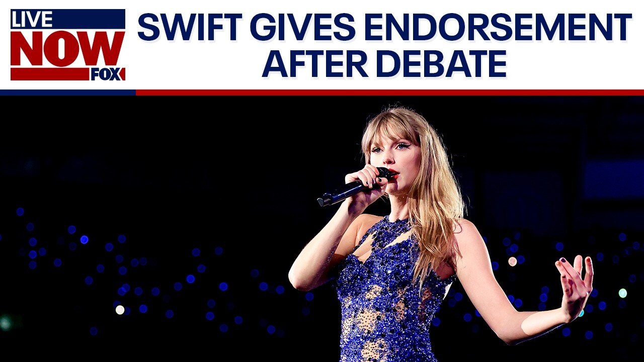 Taylor Swift Endorsement: artist announces support for president after first debate ends