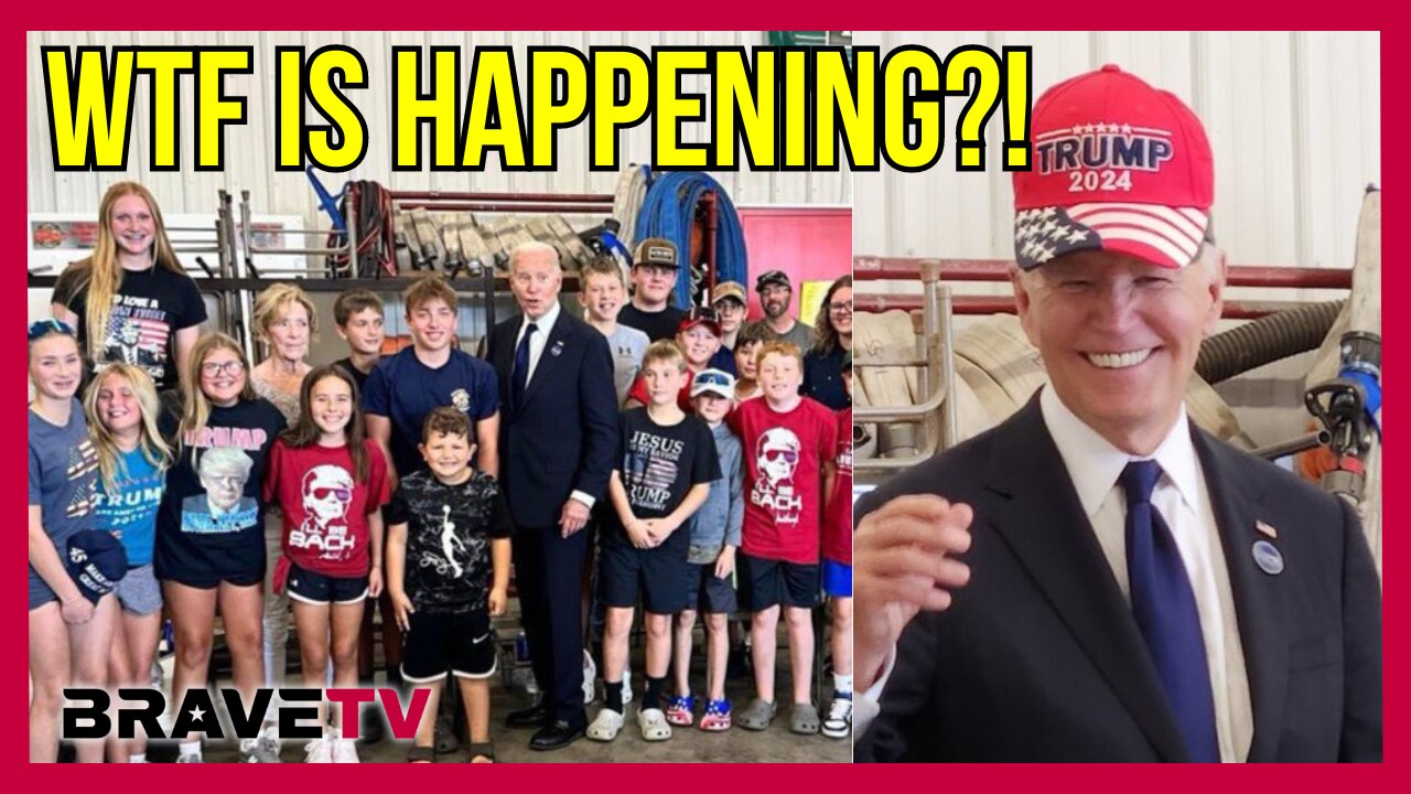 Brave TV - Ep 1861 - WTF is Happening?! Biden Goes In for Trump