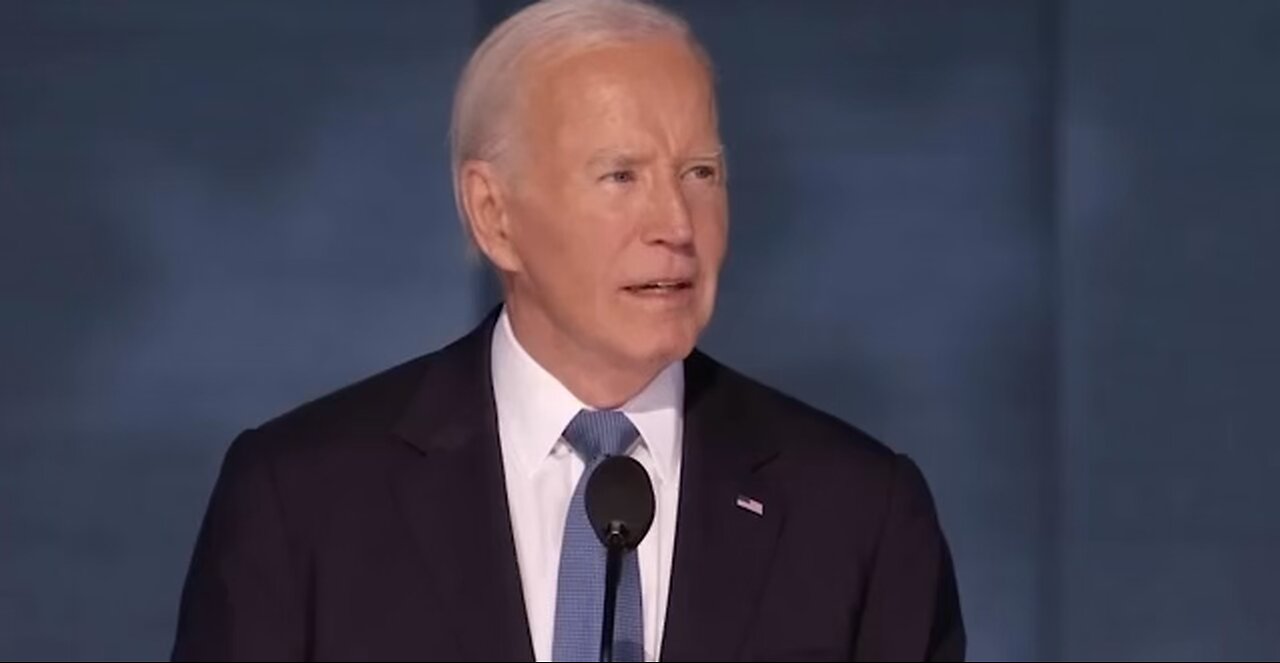 PRESIDENT JOE BIDEN DNC SPEECH
