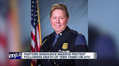 Pastors announce massive protest following death of teen tased on ATV