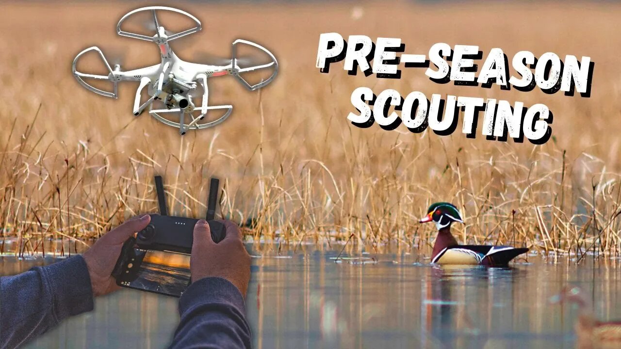 Georgia Duck Season 2022 is gonna be AWESOME! {Pre-Season Scouting with a DRONE}