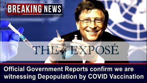 Official Government Reports confirm we are witnessing Depopulation by COVID 'Vaccination'