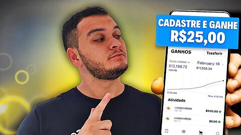 ✅ CADASTRE E GANHE R$25,00 - APLICATIVO QUE PAGA NO CADASTRO (APP PAGANDO POR CADASTRO 2023)