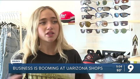 Business booming at UArizona shops