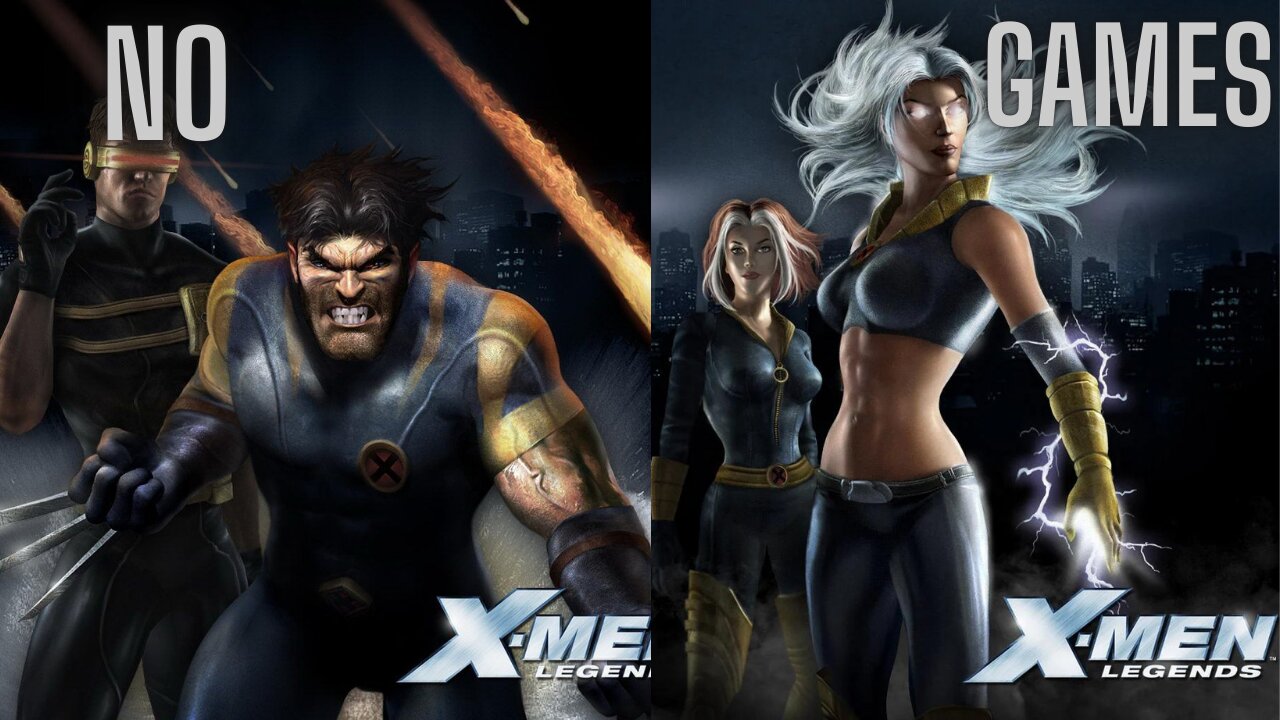 No Games Podcast Episode 8 "X-Men Legends Game Play"