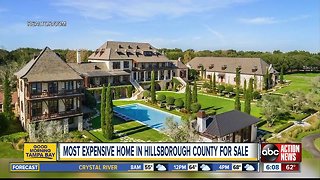 Most expensive home in Hillsborough County for sale